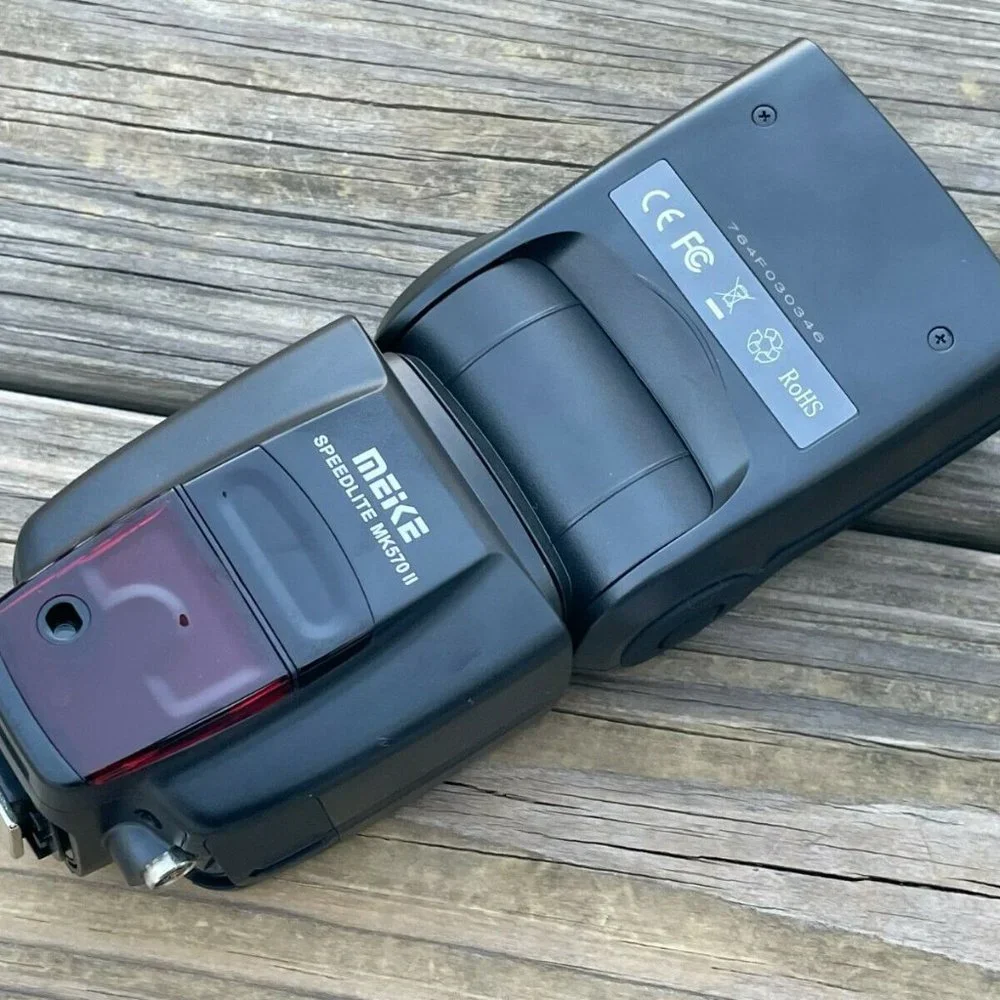 Meike Flash Speedlite MK570II 2.4G Wireless Manual Camera Flash with LCD Display